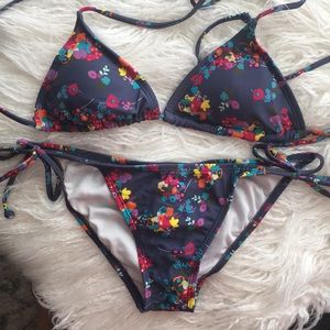 Floral bikini